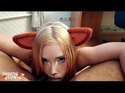❤️ Kitsune loro dick na kụkọba n'ọnụ ya ❤️ Anal video ❌️❤